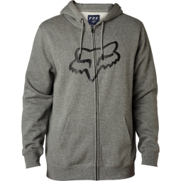 Fox Legacy Foxhead Zip Pullover mit Kapuze grau Fox Legacy Foxhead Zip Pullover mit Kapuze grau