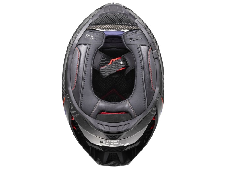 LS2 FF807 Dragon Solid Carbon matt