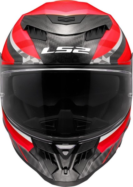 LS2 FF807 Dragon Carbon Trax rot