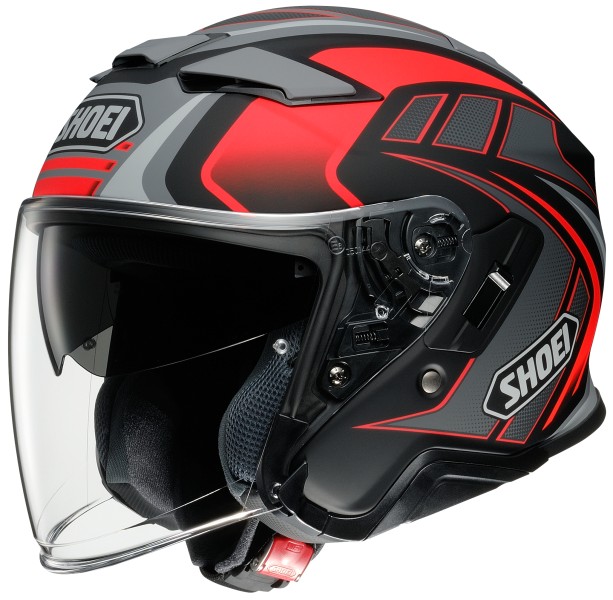 Shoei J-Cruise II Aglero Jethelm mit Sonnenblende Shoei J-Cruise II Aglero Jethelm mit Sonnenblende