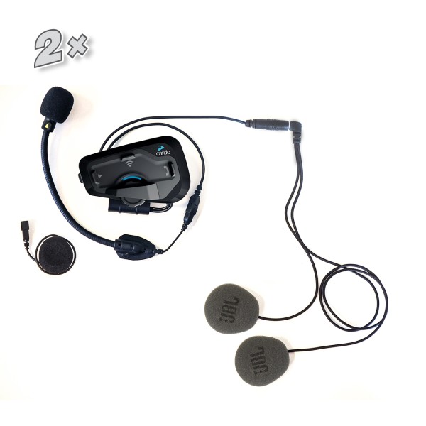 Cardo Freecom 4 + JBL Duobox (2 Geräte)