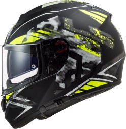 LS2 FF397 Vector FT2 Stencil Schwarz matt /Gelb LS2 FF397 Vector FT2 Stencil Schwarz matt /Gelb