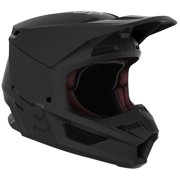 Fox V1 Matte Helmet, Ece Fox V1 Matte Helmet, Ece