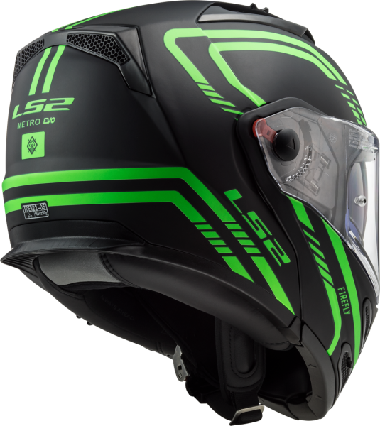 LS2 FF324 Metro Evo Firefly Klapphelm mit Sonnenblende