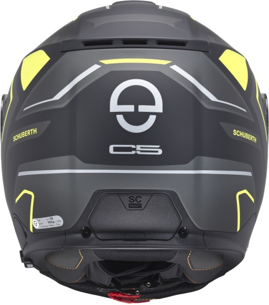 Schuberth C5 Omega Yellow Klapphelm