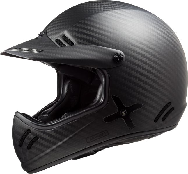 LS2 MX471 Xtra Single Mono Matt Carbon Retro LS2 MX471 Xtra Single Mono Matt Carbon Retro
