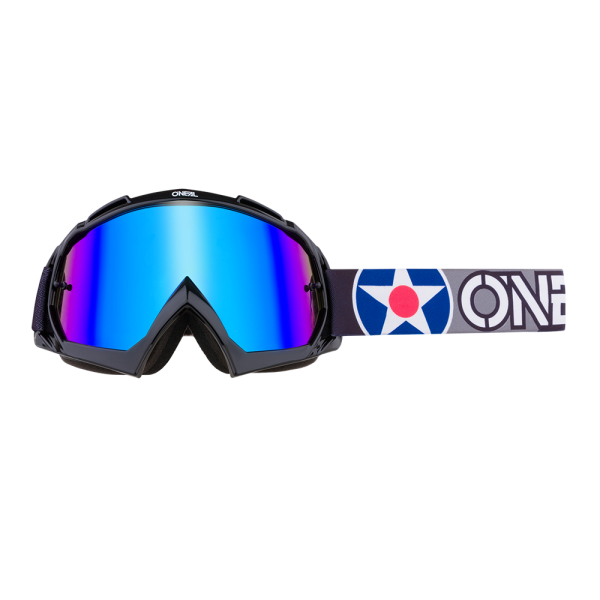 O'Neal B-10 Goggle WARHAWK Radium Blue O'Neal B-10 Goggle WARHAWK Radium Blue