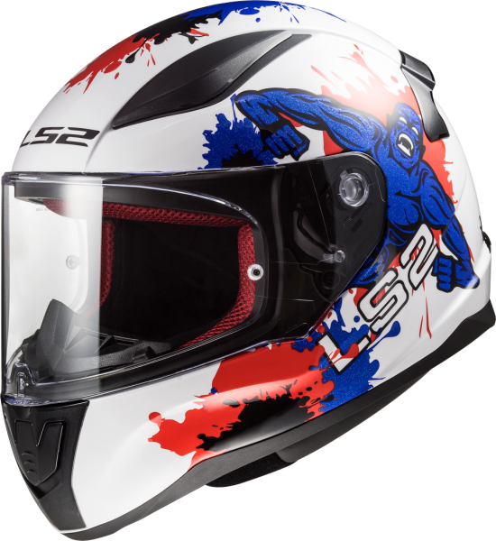 LS2 FF353 Rapid Mini Kinderhelm Monster LS2 FF353 Rapid Mini Kinderhelm Monster