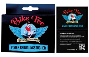 Reinigungstücher für Visier und Brille Reinigungstücher für Visier und Brille
